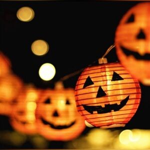 Halloween Pumpkin String Lights